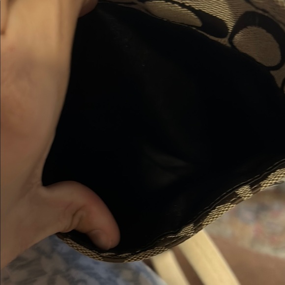 Coach Brown and Cream Crossbody Bag - Picture 5 of 8